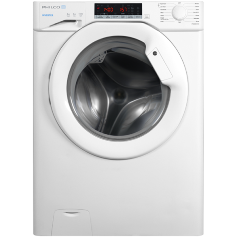 Philco 飛歌 PWD8514VU 8.0/5.0公斤 1400轉 變頻二合一 前置式超薄洗衣乾衣機 (已飛頂)